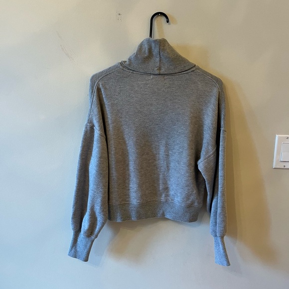 Dynamite Grey Bat Wing Turtleneck Sweater - Picture 4 of 7